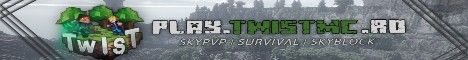 TwistMC banner TwistMC Minecraft server banner