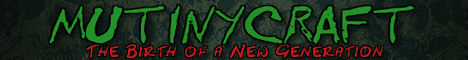 MutinyCraft banner MutinyCraft Minecraft server banner