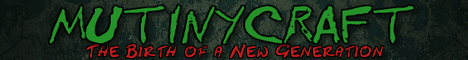MutinyCraft banner MutinyCraft Minecraft server banner