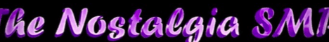 Nostalgia SMP Public banner Nostalgia SMP Public Minecraft server banner