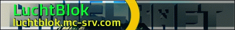 LuchtBlok banner LuchtBlok Minecraft server banner