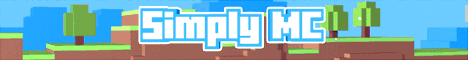 SimplyMC banner SimplyMC Minecraft server banner