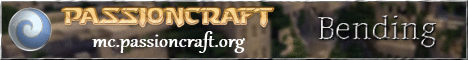 PassionCraft Bending&Towny banner PassionCraft Bending&Towny Minecraft server banner