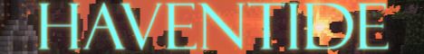 HavenTide banner HavenTide Minecraft server banner