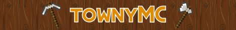TownyMC banner TownyMC Minecraft server banner