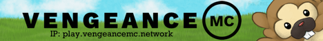 VengeanceMC banner VengeanceMC Minecraft server banner