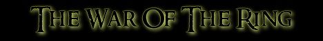 The War of the Ring MC banner The War of the Ring MC Minecraft server banner