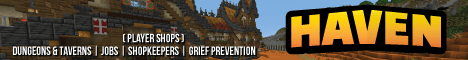 HavenGG banner HavenGG Minecraft server banner