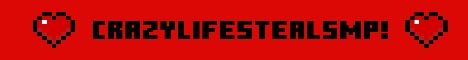 CrazyLifestealSMP banner CrazyLifestealSMP Minecraft server banner
