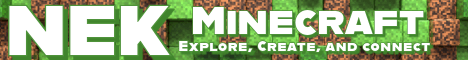 NEKMinecraft banner NEKMinecraft Minecraft server banner