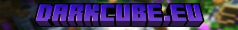 DarkCube banner DarkCube Minecraft server banner