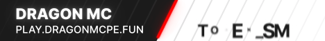 DRAGON MC banner DRAGON MC Minecraft server banner