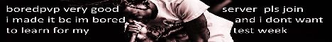 boredpvp banner boredpvp Minecraft server banner