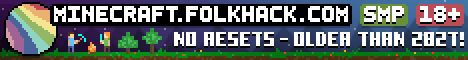 Folkhack Server banner Folkhack Server Minecraft server banner