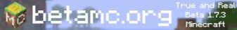 BetaMC (BMC) - #1 Beta 1.7.3 Server banner BetaMC (BMC) - #1 Beta 1.7.3 Server Minecraft server banner