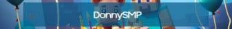 DonnySMP banner DonnySMP Minecraft server banner