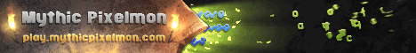 Mythic Pixelmon banner Mythic Pixelmon Minecraft server banner