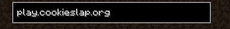 Cookie Slap banner Cookie Slap Minecraft server banner