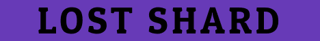 Lost Shard banner Lost Shard Minecraft server banner
