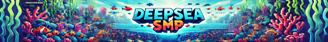 DeepSea SMP banner DeepSea SMP Minecraft server banner