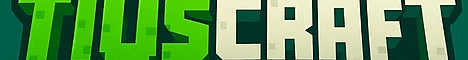 TiusCraft banner TiusCraft Minecraft server banner