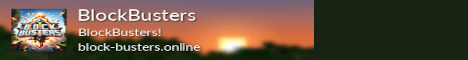 BlockBusters banner BlockBusters Minecraft server banner