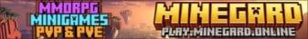 Minegard Online 🔥 MMORPG & Minigames banner Minegard Online 🔥 MMORPG & Minigames Minecraft server banner