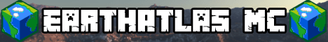 Earth Atlas MC banner Earth Atlas MC Minecraft server banner