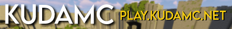 KudaMC banner KudaMC Minecraft server banner