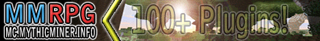 MythicMiner RPG banner MythicMiner RPG Minecraft server banner