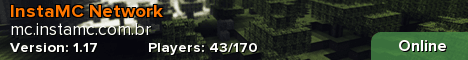 InstaMC banner InstaMC Minecraft server banner