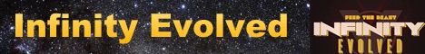 Infinity Evolved by MineWonderLand banner Infinity Evolved by MineWonderLand Minecraft server banner