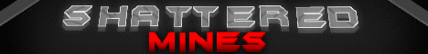 ShatteredMines banner ShatteredMines Minecraft server banner