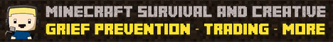 Menacecraft Survival Server banner Menacecraft Survival Server Minecraft server banner