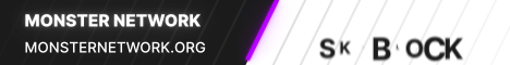 MonsterNetwork banner MonsterNetwork Minecraft server banner