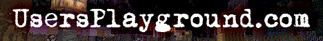 Users Playground banner Users Playground Minecraft server banner