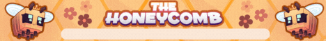 The Honeycomb banner The Honeycomb Minecraft server banner