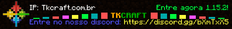 Tkcraft banner Tkcraft Minecraft server banner