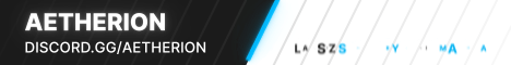 Aetherion Network banner Aetherion Network Minecraft server banner