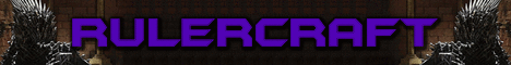 RulerCraft banner RulerCraft Minecraft server banner