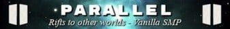Parallel banner Parallel Minecraft server banner