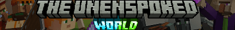 The Unenspoked World banner The Unenspoked World Minecraft server banner
