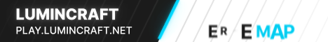 Lumincraft banner Lumincraft Minecraft server banner