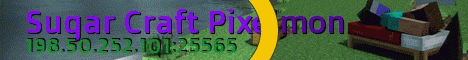 Sugar Craft Pixelmon banner Sugar Craft Pixelmon Minecraft server banner