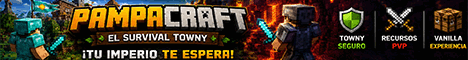 PampaCraft ARG banner PampaCraft ARG Minecraft server banner