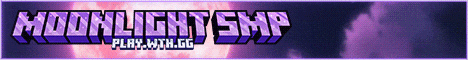 Moonlight SMP banner Moonlight SMP Minecraft server banner
