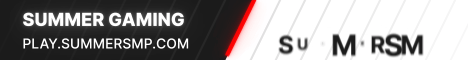 Summer Gamng banner Summer Gamng Minecraft server banner