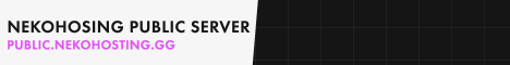 NekoHosting Public Server banner NekoHosting Public Server Minecraft server banner