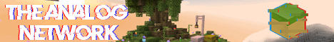 The Analog Network banner The Analog Network Minecraft server banner