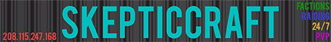 SkepticCraft banner SkepticCraft Minecraft server banner